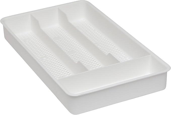 Dial Industries Small Utensil Silverware Kitchen Drawer Organizer, spoons and by DialIndustries