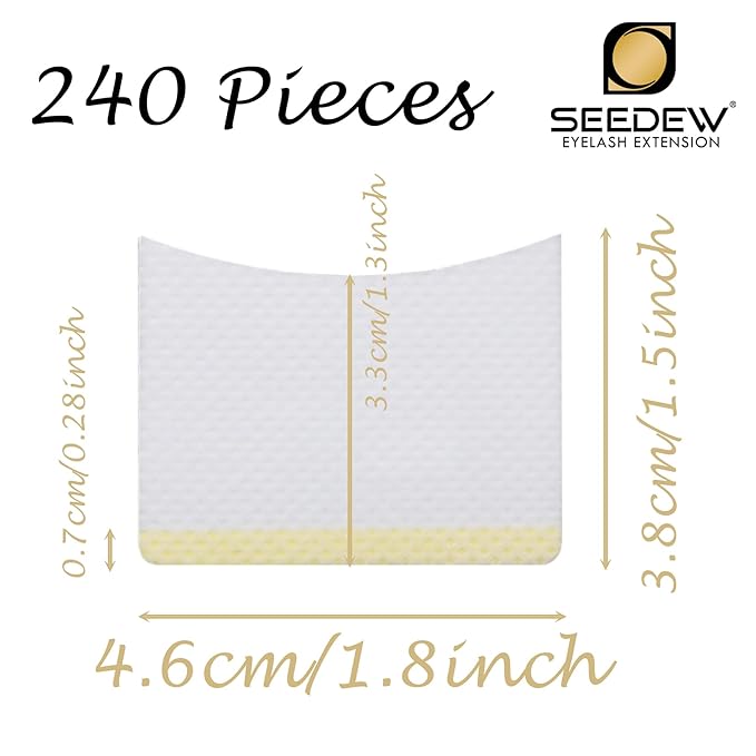 240 Pieces Lash Remover Eye Patch (Simple Packaging)