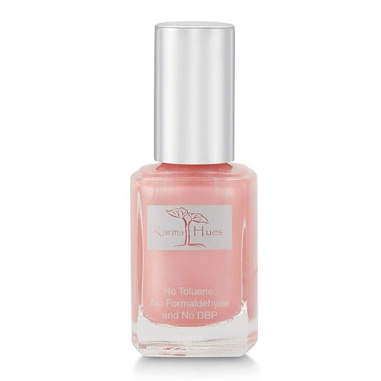 Karma Organic Natural Nail Polish-Non-Toxic Nail Art, Vegan and Cruelty-Free Nail Paint (FIRST KISS)