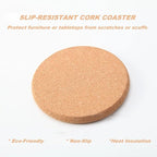 10 Pcs Cork Coaster, Cork Coasters - Image 4