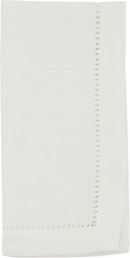 SARO LIFESTYLE Hemstitched Border Dinner Napkin by SaroLifestyle