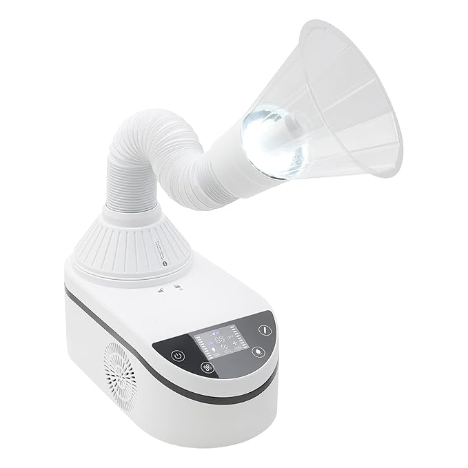 Nail Dust Collecting Machine, Adjustable Speed Nail Dust Collector with Reusable Filter, Tabletop Nail Dust Cleaning Machine for Acrylic Gel Nails Polishing, Nail Salon