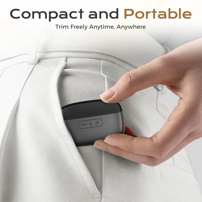 Electric Nail Clipper, Upgraded 2 in 1 Electric Polishing Automatic Nail Clippers with Magnetic Lid USB Rechargeable Nail Trimmer with Scraps Storage Suitable for Adults and Elderly (White)