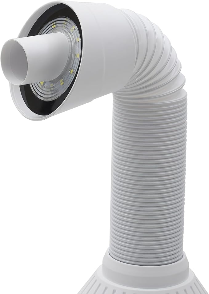Nail Dust Collecting Machine,Nail Dust Collector With Reusable Filter, Powerful Vacuum Fan Vent Dust Collector,Dust Hose Cover,Led Spotlight,for Nail Art, Veneer, Nail Care, and Removing Dead Skin