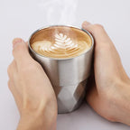 Beasea Stainless Steel Cup, 10 oz Set of 4 Stackable Stainless Steel Insulated - Image 8