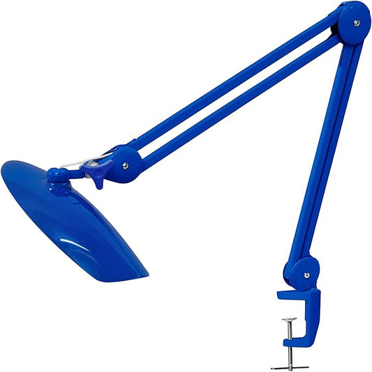 Neatfi XL 2,200 Lumens LED Task Lamp, 24W Super Bright Desk Lamp, 117 Pcs SMD LED, 4 Level Brightness, Dimmable, Task Light for Home, Office, Workbench (Non-CCT, Sapphire Blue)