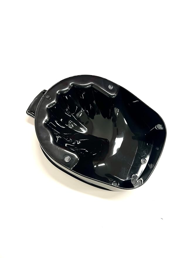 Donna Manicure Bowl Nail Soaking Bowl, Acetone Soak Off Bowl Dip Remover for Nails Manicure Care Soak Bowl Black