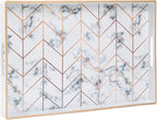 White Serving Trays, Plastic Rectangular Serving Tray by MAONAME