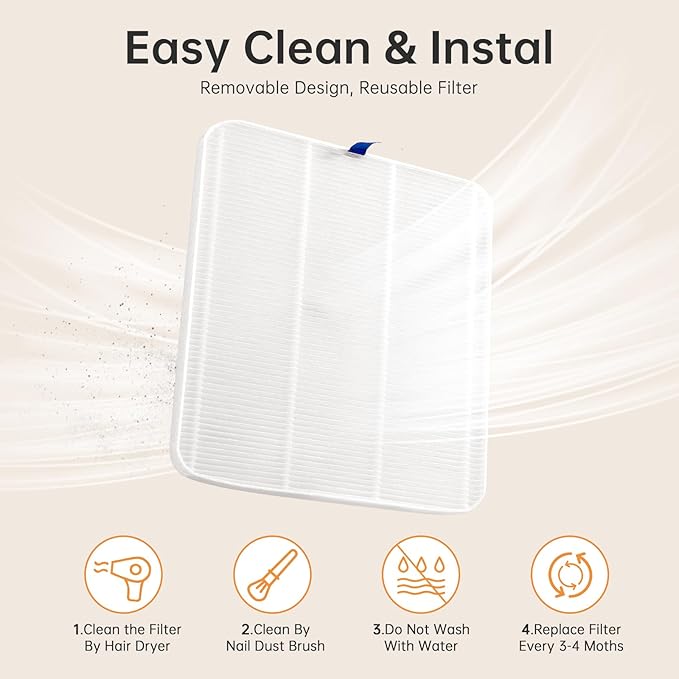 Nail Dust Collector, Bling Diamond Cordless Rechargeable 5000RPM Vacuum Nail Tech Fan Extractor, 12000mAh Professional Nail Duster Suction, Low Noise, Salon&Home