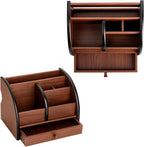 Foraineam Wooden Desk Organizer - Image 2