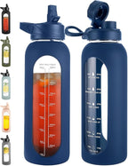 CIVAGO 40 oz Glass Water Bottle by CIVAGO