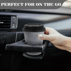 Ginkgo 100 Pack 8 oz Disposable Insulated Coffee Cups - Image 4