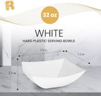 R-kay 6 Pack Square Plastic Serving Bowls - Image 5