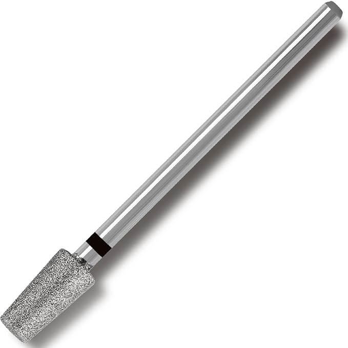 Tapered Barrel Shape Cuticle Nail Drill Bits, Diamond Drill Bits 3/32” Professional Safety Cuticle Clean Drill for Electric Remove Cuticle Dead Skin Manicure Tools (Coarse)