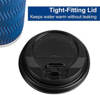 PARACITY Insulated Paper Disposable Coffee Cups, 50 Pack - Image 3