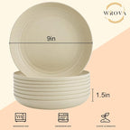 Wheat Straw Plates - Image 2