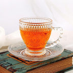cosnou Vintage Glass Tea Cups - Image 4