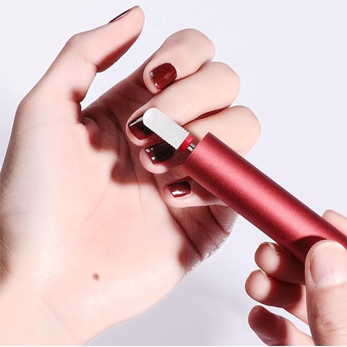Pack of 20 Ceramic Nail Cutter Attachments Bits Diamond Professional Nail Cutter Attachments Removal Gel Acrylic Cuticle Tungsten Carbide Nail Drill for Manicure Pedicure
