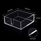 Boao 2 Pieces Acrylic Cocktail Napkin Holder - Image 2