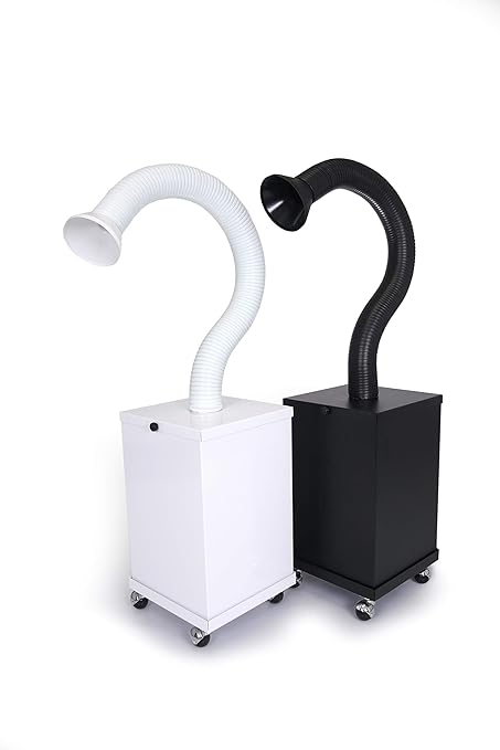 Extraoral Suction Air Filter ULPA, Fume Extractor, and Source Capture with ULPA Air Filtering System for Dental Chairs, Dental Clinics, and Dental Laboratories by Extract-All