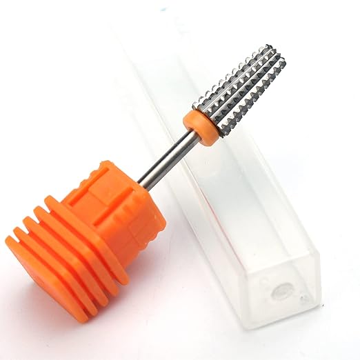5 in 1 Nail Drill Bits Carbide Rotary Bit,3/32" Shank Nail Cutter,Left and Right Handed Use Milling Cutter Gel Remover Tools (2XC)