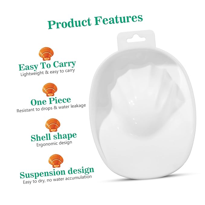 Nail Care Bowl Rectangle White Soaking Bowl Manicure Tools for Home Salon