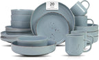 HomeVSS 20-Piece Dinnerware Set by HomeVSS