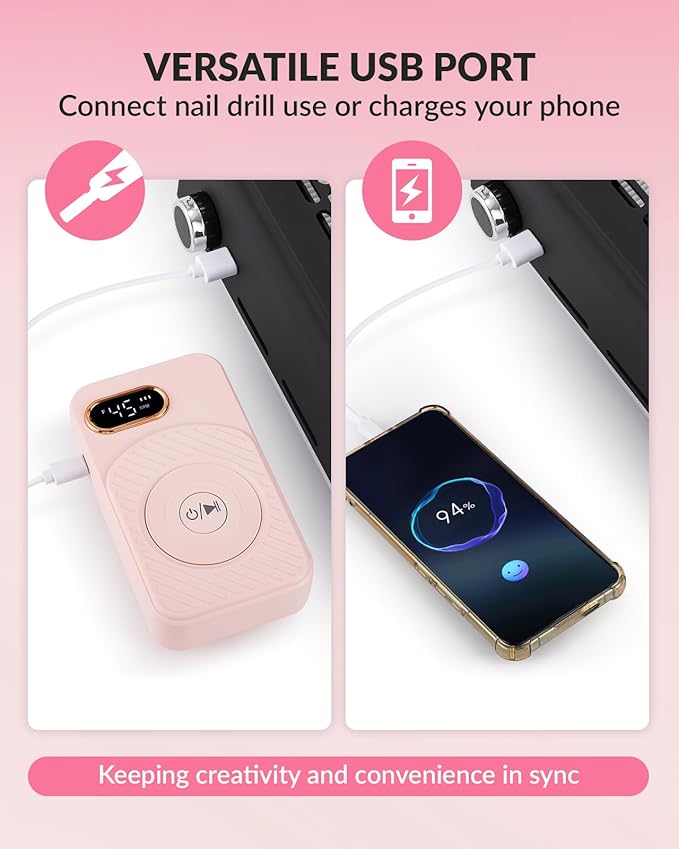 BAOSHISHAN Nail Dust Collector, Professional 100W Nail Vacuum Dust Extractor with Reusable Filter, Nail Tech Vacuum Dust Fan Perfect for Salon Home Use