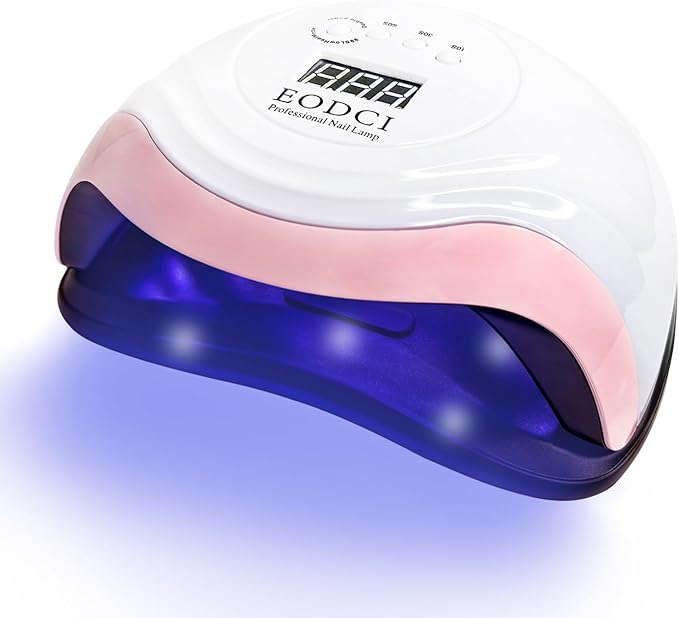 168W UV LED Nail Lamp, UV Light for Nails Dryer for Gel Nail Polish Curing Lamp, Auto Sensor, Professional Nail Light,Compatible with All Gel Types