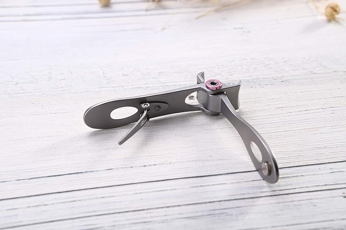 Stainless Steel Nail Clippers – G.Liane 15mm Wide Jaw Opening Nail Cutter for Toenails and Fingernails Salon Quality Nail Care Tools for Women and Men