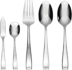 Oneida Moda 65-Piece 18/10 Stainless Steel Silverware Set - Image 4