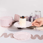 72 Pack Pink Plastic Plates, Thanksgiving - Image 6