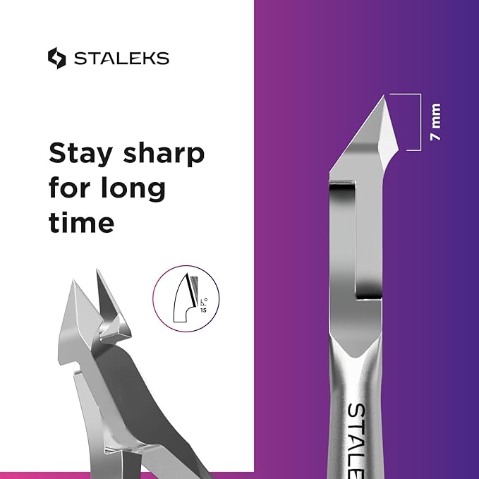 STALEKS PRO SMART 30 Professional Cuticle Nippers (NS-30/7)