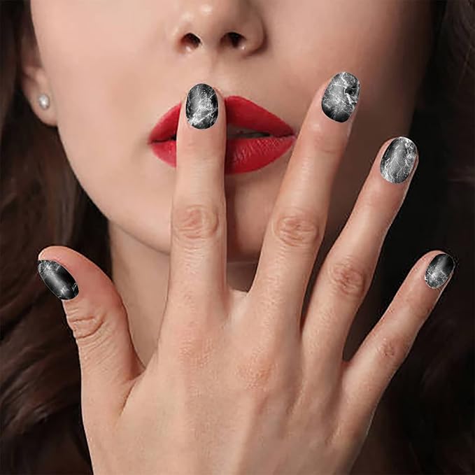 WOKOTO 12 Sheets 168 Pcs Marble Nail Stickers Full Nail Wraps Gradient Nail Wraps For Women Nail Polish Strips Stick On Nail Polish Stickers For Nails Gel Nail Stickers For Nails Strips Gel Nail Wraps