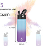 BJPKPK 22oz Insulated Water Bottle - Image 4