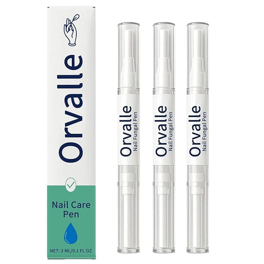 Orvalle Nail Fungus Pen,Toenail fungus pen,Nail Growth Pen for Repair & Strengthener,Nail Growth Treatment Repair Serum Twist Pen Activator for Repair & Strengthener(3pcs)