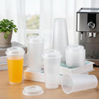 Honeydak 45 Pack 16 oz Reusable Coffee Cups - Image 2