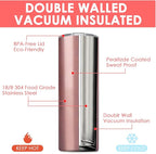 6 Pack Stainless Steel Skinny Tumbler, 20 OZ Double-Insulated Water Tumbler Cup - Image 2
