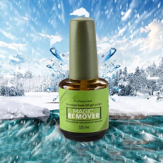Hemoton Gel Nail Polish Remover Fast Acting Gel Polish Remover Gentle on Nails Great for Home and Professional Salons