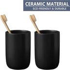 Matte Black Toothbrush Holders for Bathrooms - Image 6