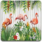 Beautiful Flamingo Square Coaster Set - Image 2