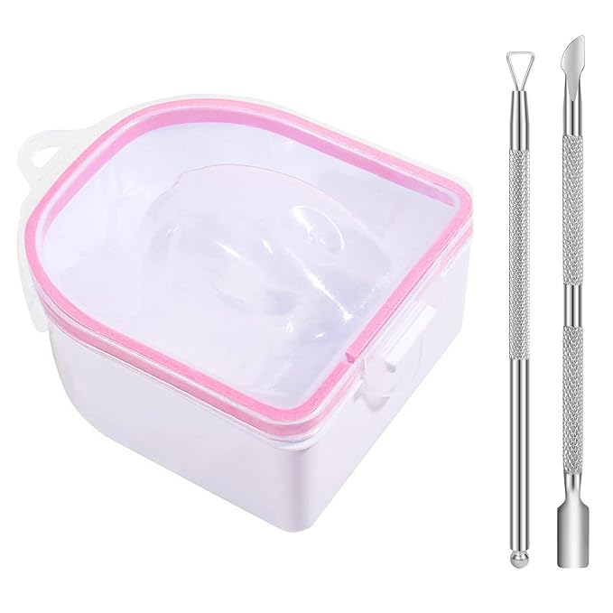 Nails Soaking Bowl Gel Nails Polish Remover Kits Manicure Bowl For Hand Dip Powder Remover Tools Nails Soak Off Bowl Set