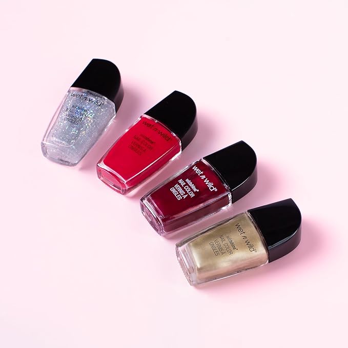 wet n wild Wild Shine Nail Polish, Red Casting Call, Nail Color