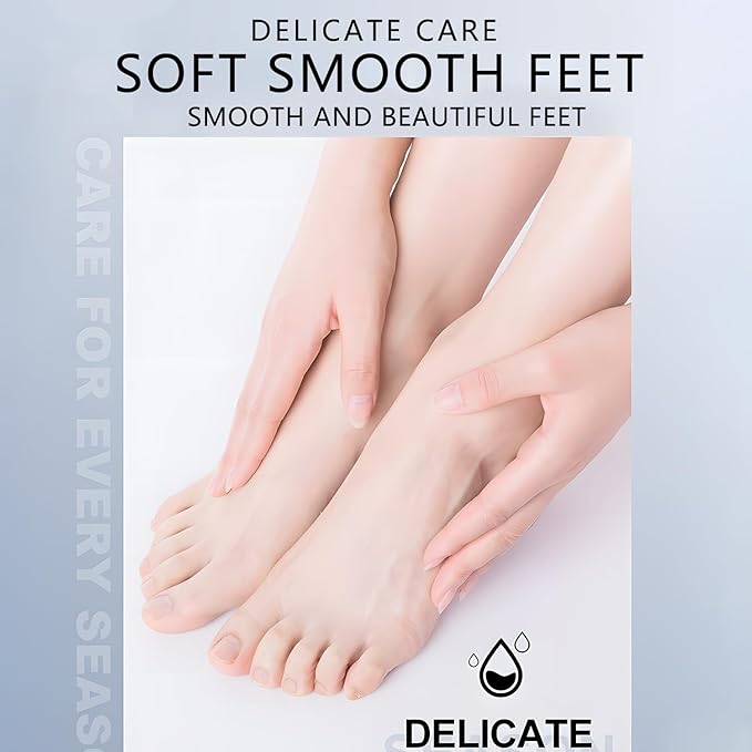 Foot Masks Moisturizing Socks - Moisturizes Tired, Dry & Cracked Feet, Exfoliating Hydrating Foot Mask - Dry Skin Solution - Moisturizing Foot Treatment- All Skin Types - 11Pairs