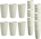 HEYCOME 24 Pcs Unbreakable Plastic Cups Set, 20 oz Reusable Plastic Cups by StayHealthyStayHappy