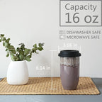 Bosmarlin Ceramic Travel Coffee Cup - Image 2