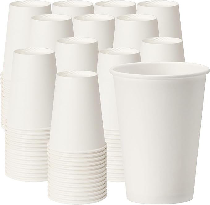RACETOP Disposable Paper Coffee Cups, Paper Cups, Disposable Coffee Cups by RACETOP