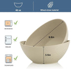 65oz Big Wheat Straw Bowls - Image 3