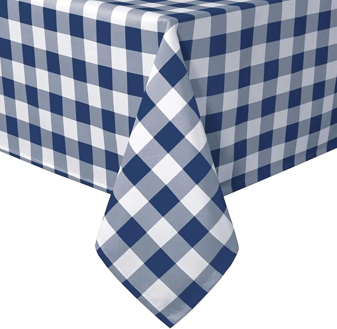 Checkered Tablecloth Square by Hiasan