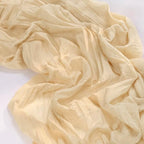 2 Pack Champagne Cheesecloth Table Runner 10ft Boho Sand Gauze Decor | - Image 3